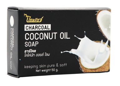 CHARCOAL COCONUT OIL 50g.