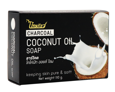 CHARCOAL COCONUT OIL 110g.