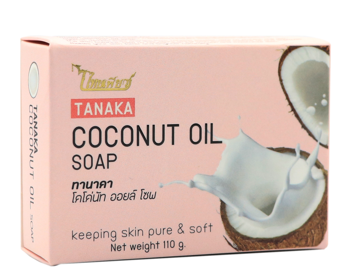 TANAKA COCONUT OIL SOAP 110g.